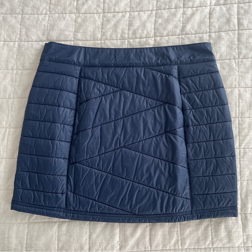 NWT Smartwool SmartLoft 120 Lightweight Wool Skirt Navy Size Medium - Picture 5 of 15